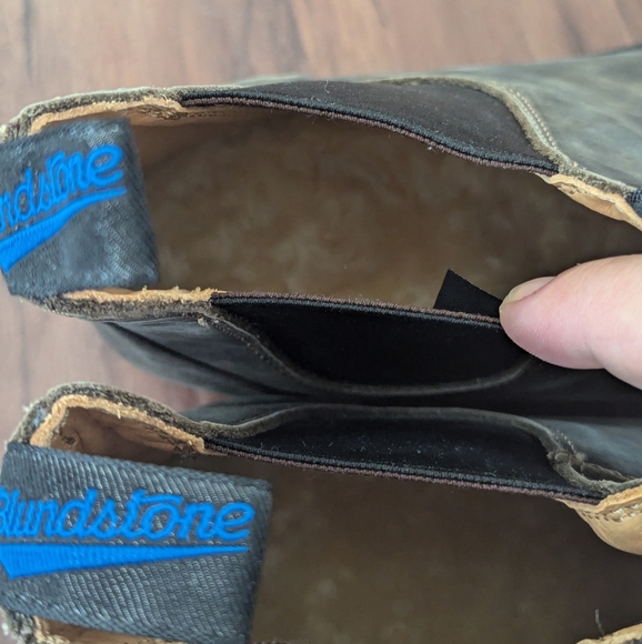 Blundstone Olive Green Chelsea Winter Boots - Picture 9 of 15